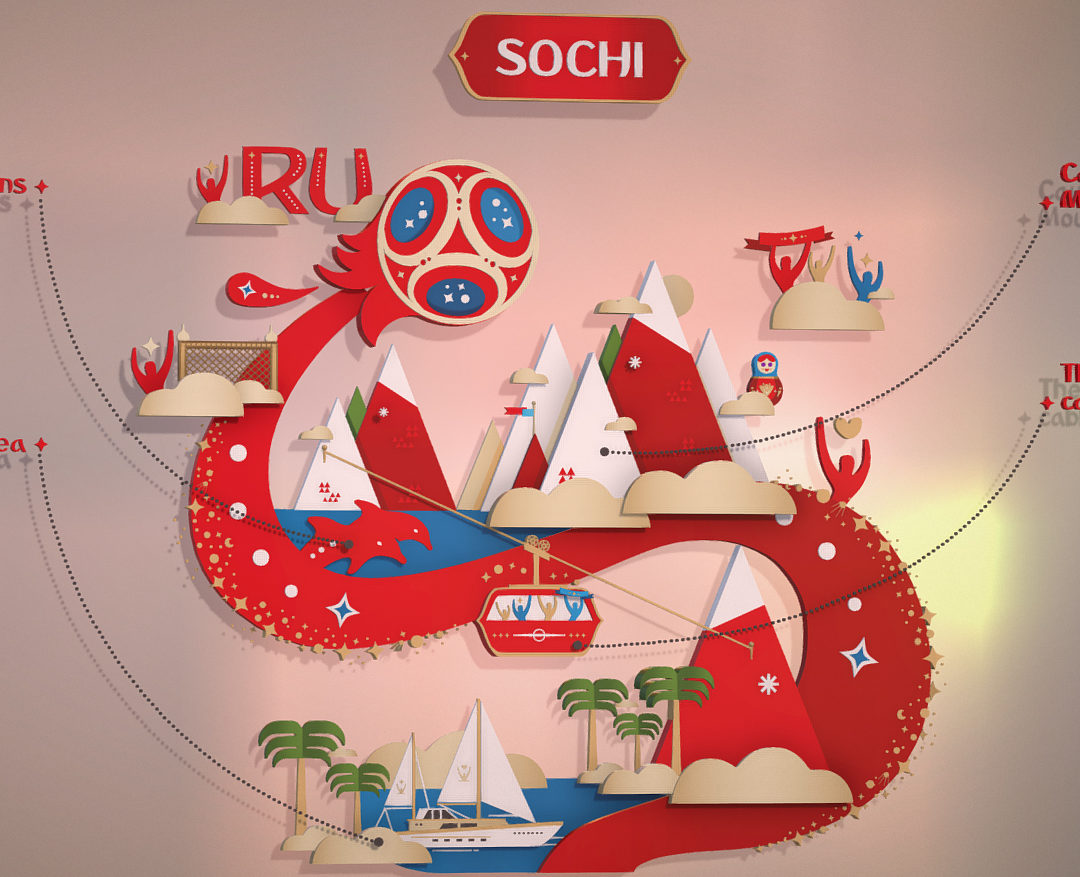 official world cup 2018 russia host city sochi 3d model max fbx ma mb psd 3dm texture obj 269859