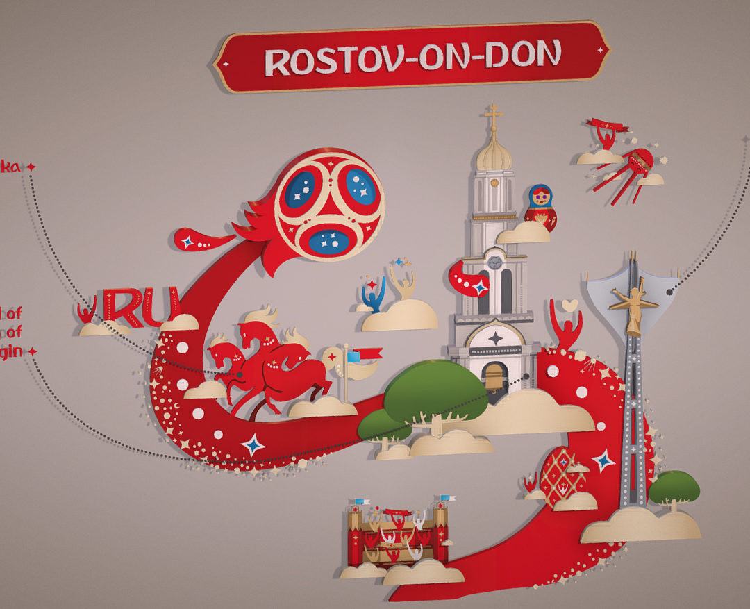official world cup 2018 russia host city rostov 3d model max fbx ma mb obj 270034