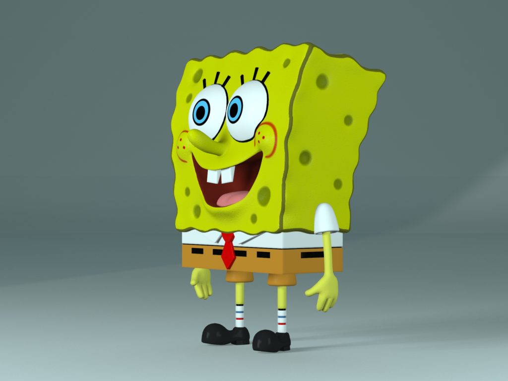 SpongeBob - Bob Esponja 3D Model - FlatPyramid