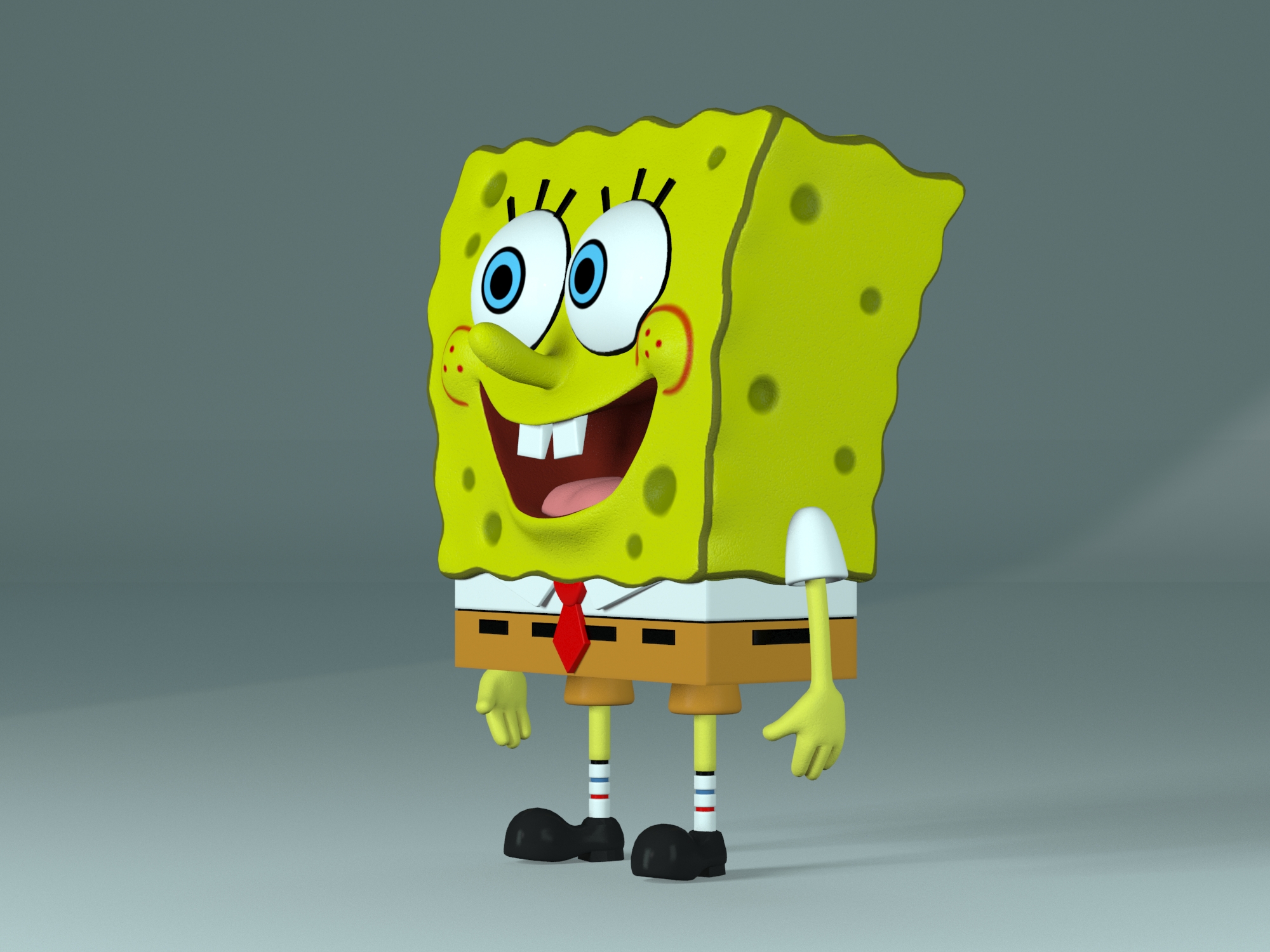 Bob esponja sentado - 3D Dealer