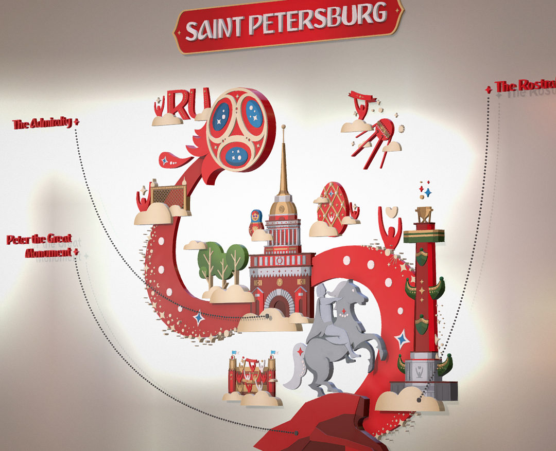 world cup 2018 russia host city saint petersburg 3d model max fbx jpeg jpg ma mb obj 270481