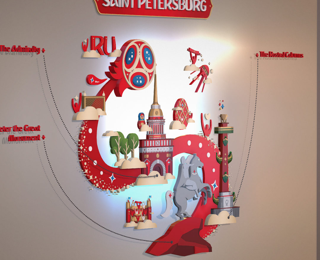 world cup 2018 russia host city saint petersburg 3d model max fbx jpeg jpg ma mb obj 270486