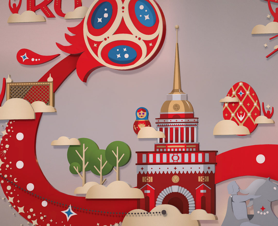 world cup 2018 russia host city saint petersburg 3d model max fbx jpeg jpg ma mb obj 270492