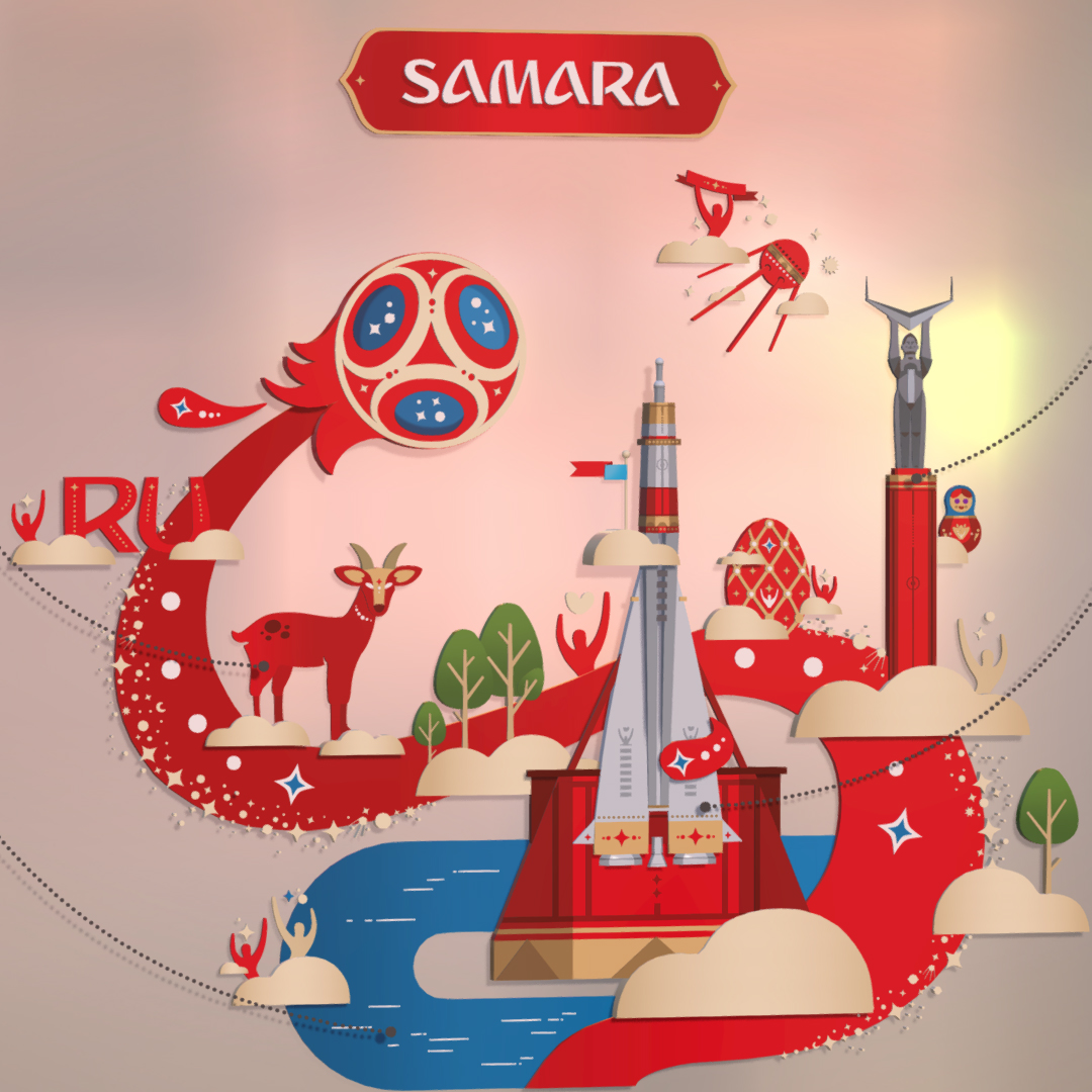 official world cup 2018 russia host city samara 3d model max 270637