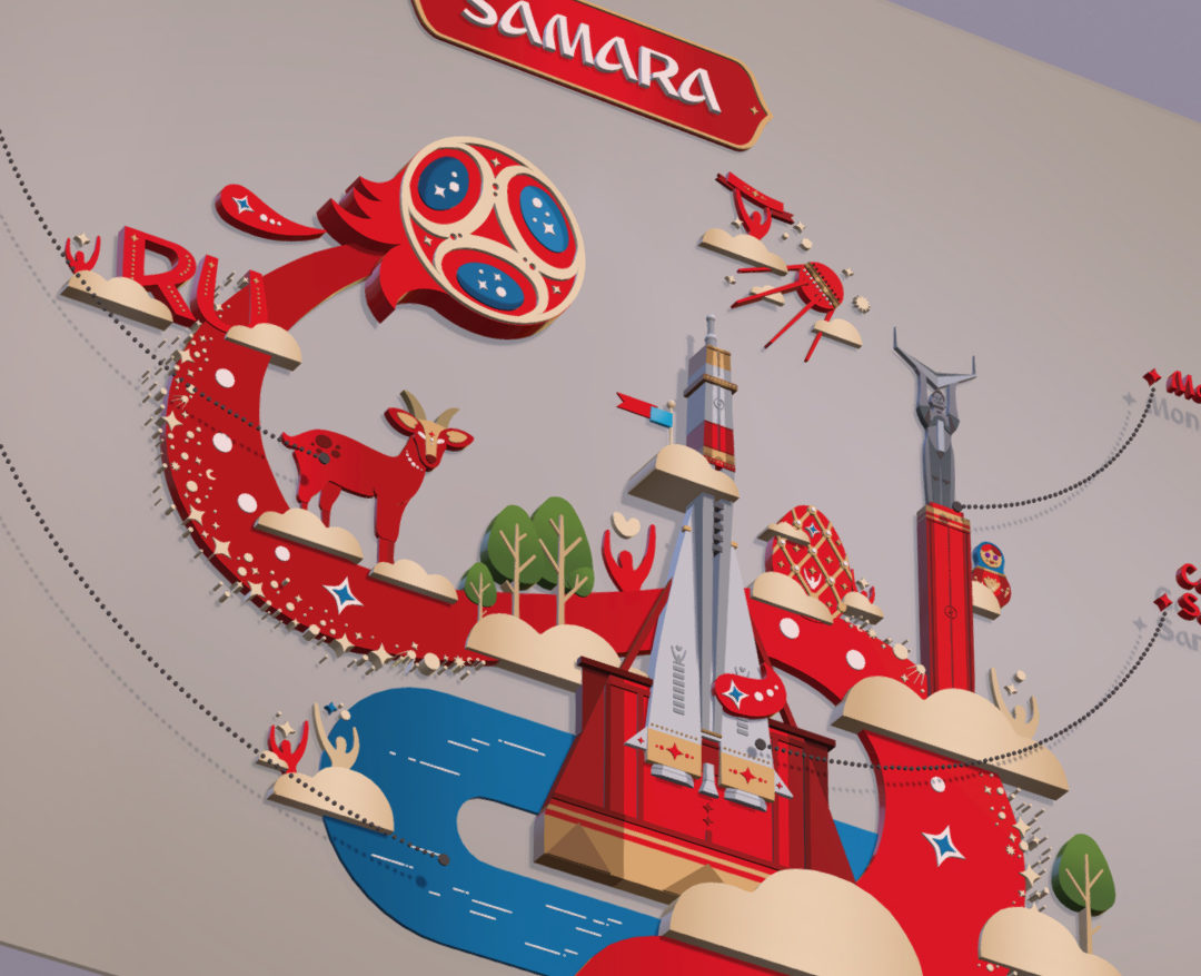 official world cup 2018 russia host city samara 3d model max 270642