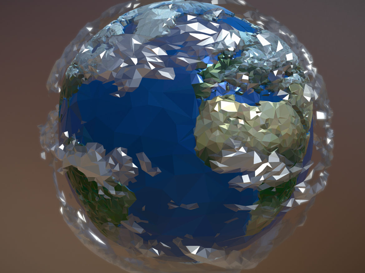 animated planet earth 3d model 3ds max fbx ma mb tga targa icb vda vst pix obj 271039