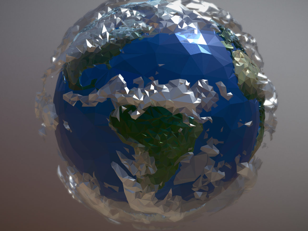 animated planet earth 3d model 3ds max fbx ma mb tga targa icb vda vst pix obj 271040