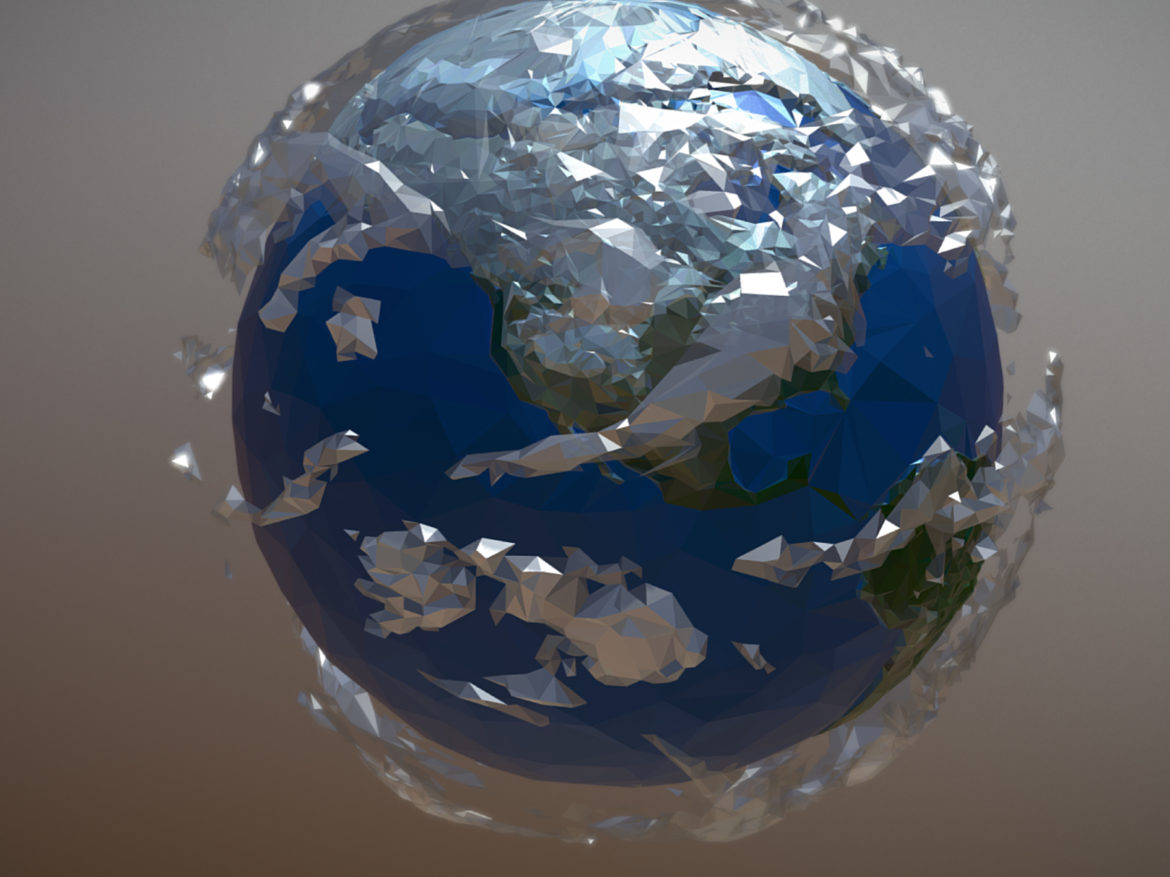 animated planet earth 3d model 3ds max fbx ma mb tga targa icb vda vst pix obj 271042