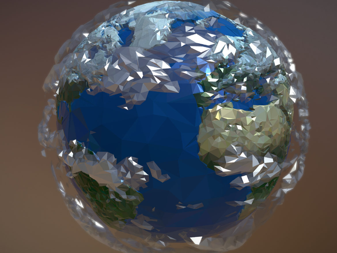 animated planet earth 3d model 3ds max fbx ma mb tga targa icb vda vst pix obj 271047