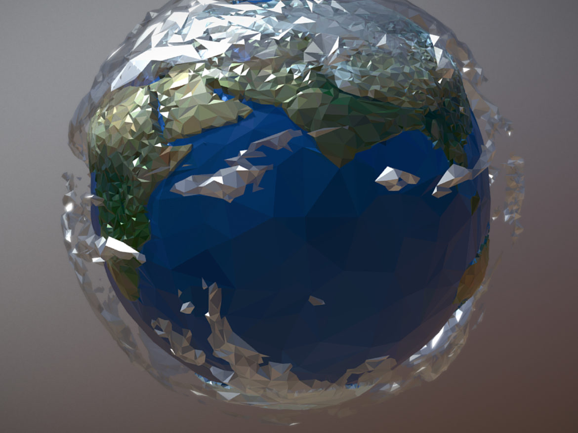 animated planet earth 3d model 3ds max fbx ma mb tga targa icb vda vst pix obj 271053