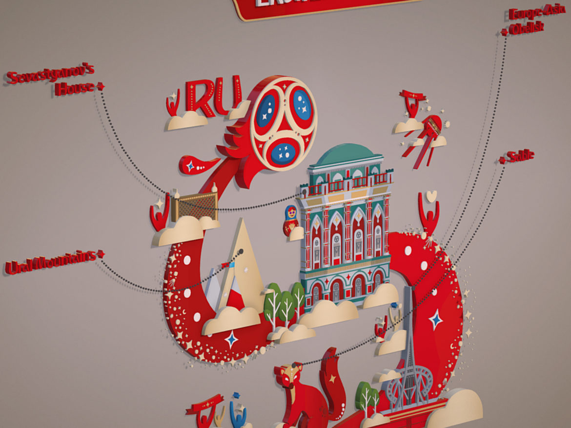 fifa wold cup 2018 russia host city ekaterinburg 3d model max  fbx jpeg jpg ma mb obj 271362