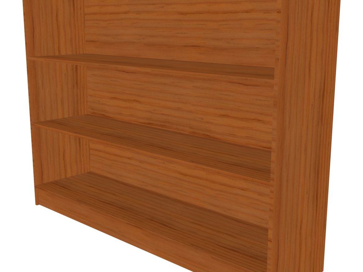 bookcase – two sizes 3d model 3ds fbx ma mb obj 271544