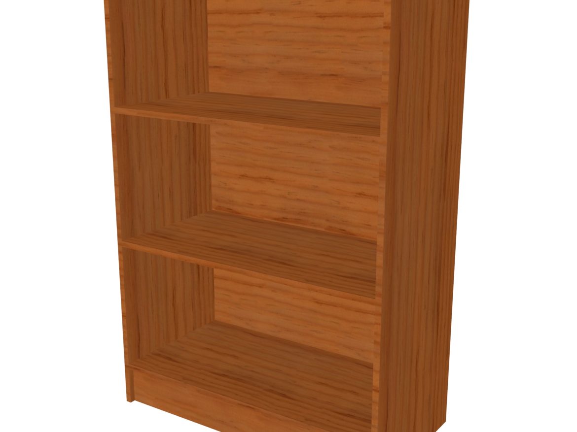 bookcase – two sizes 3d model 3ds fbx ma mb obj 271546