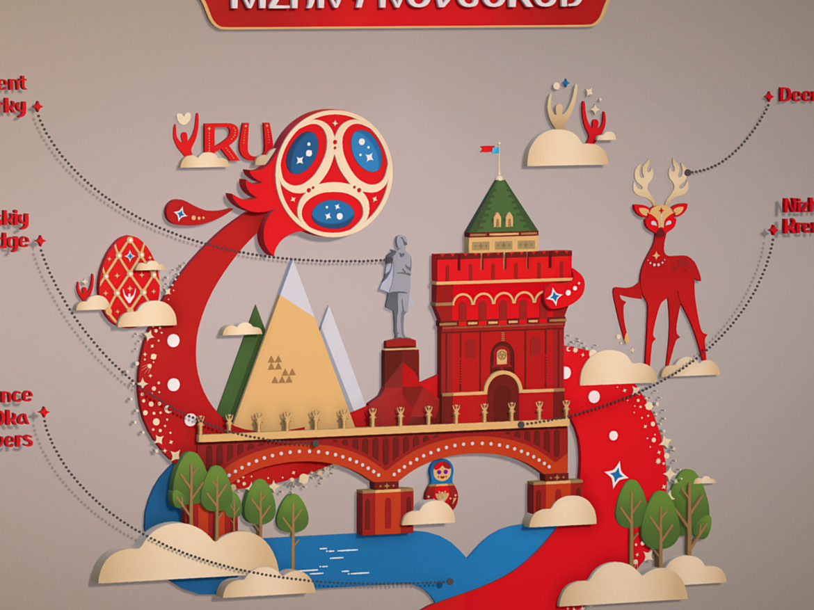 world cup 2018 russia host city novgorod 3d model max  fbx jpeg jpg ma mb obj 271565