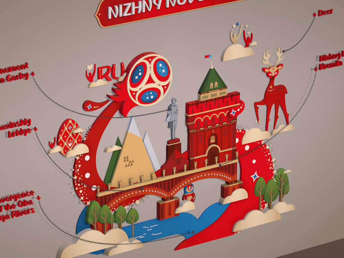 world cup 2018 russia host city novgorod 3d model max  fbx jpeg jpg ma mb obj 271566