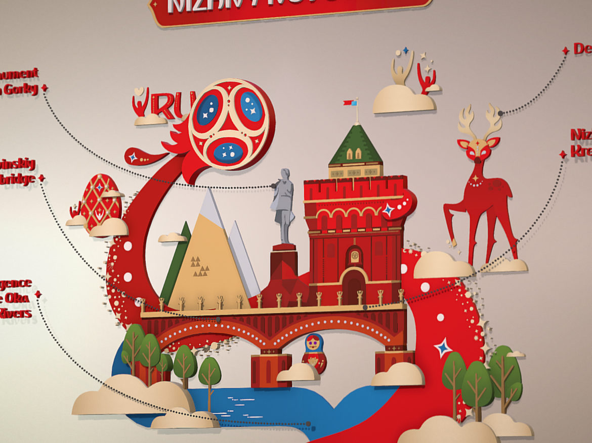 world cup 2018 russia host city novgorod 3d model max  fbx jpeg jpg ma mb obj 271567