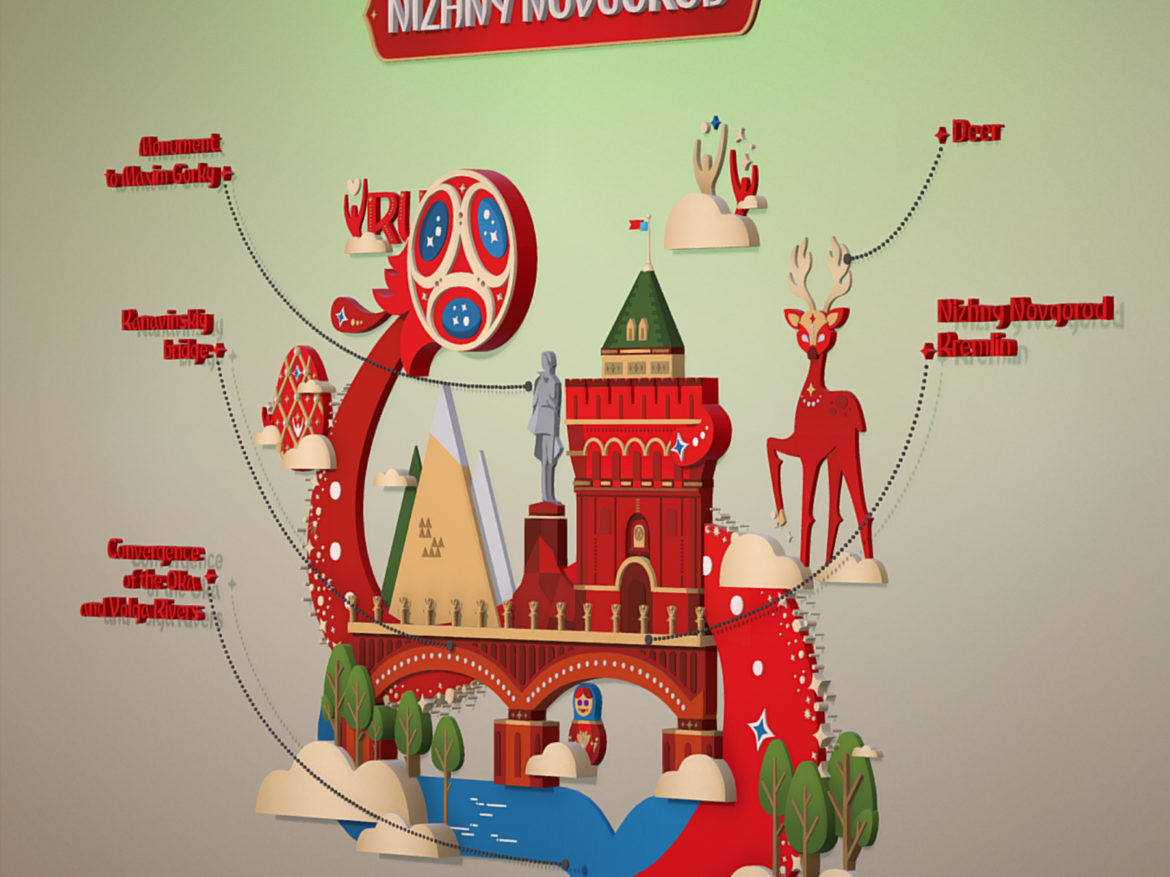 world cup 2018 russia host city novgorod 3d model max  fbx jpeg jpg ma mb obj 271570
