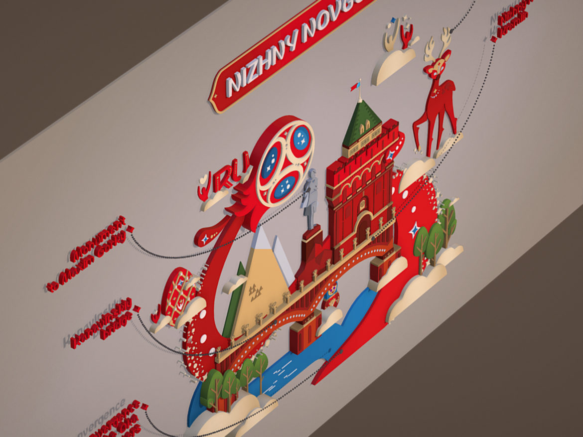 world cup 2018 russia host city novgorod 3d model max  fbx jpeg jpg ma mb obj 271574