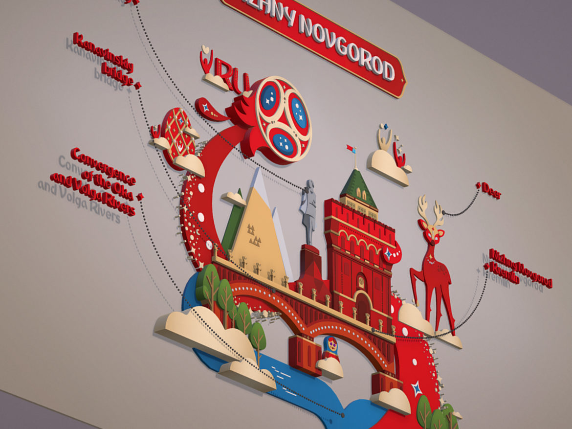 world cup 2018 russia host city novgorod 3d model max  fbx jpeg jpg ma mb obj 271575