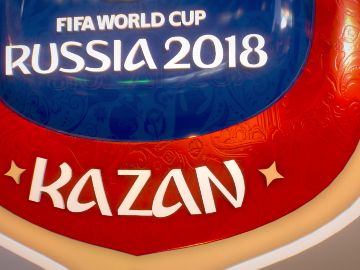 kazan host city world cup russia 2018 symbol 3d model max  fbx jpeg jpg ma mb obj 271700