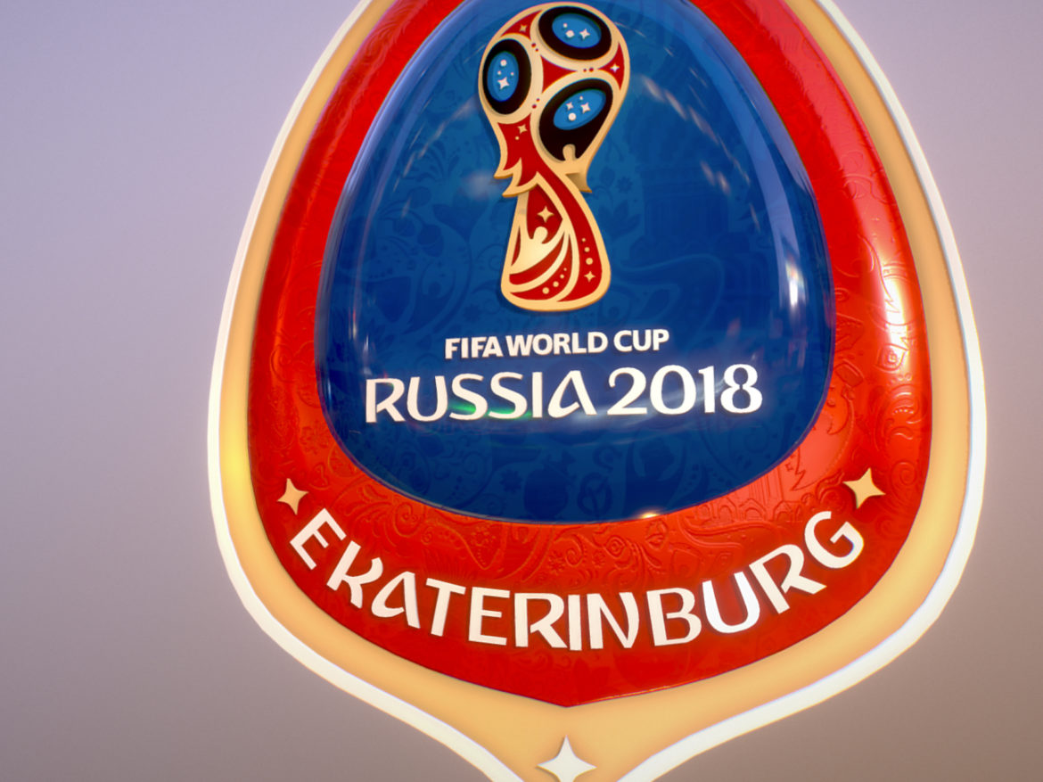 ekaterinburg city world cup russia 2018 symbol 3d model max  fbx jpeg jpg ma mb obj 271729