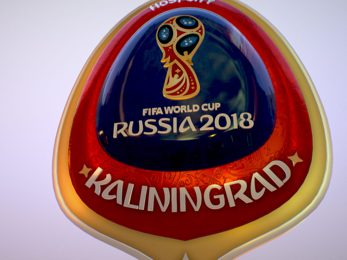 kaliningrad city world cup russia 2018 symbol 3d model max  fbx jpeg jpg ma mb obj 271754