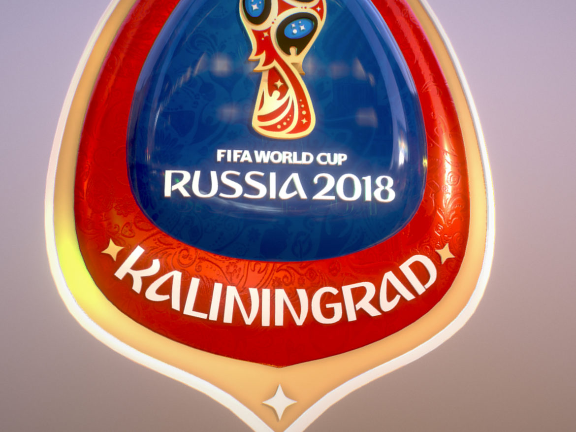 kaliningrad city world cup russia 2018 symbol 3d model max  fbx jpeg jpg ma mb obj 271758