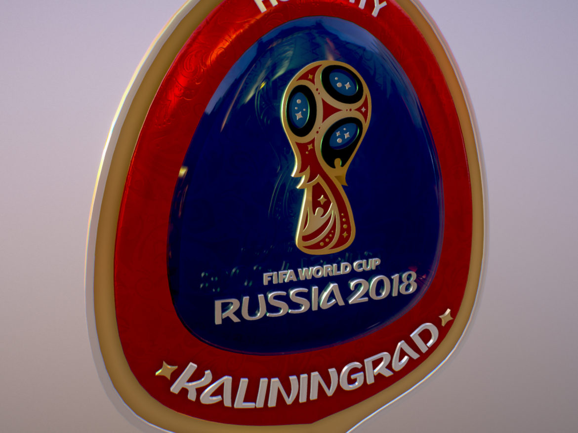 kaliningrad city world cup russia 2018 symbol 3d model max  fbx jpeg jpg ma mb obj 271759