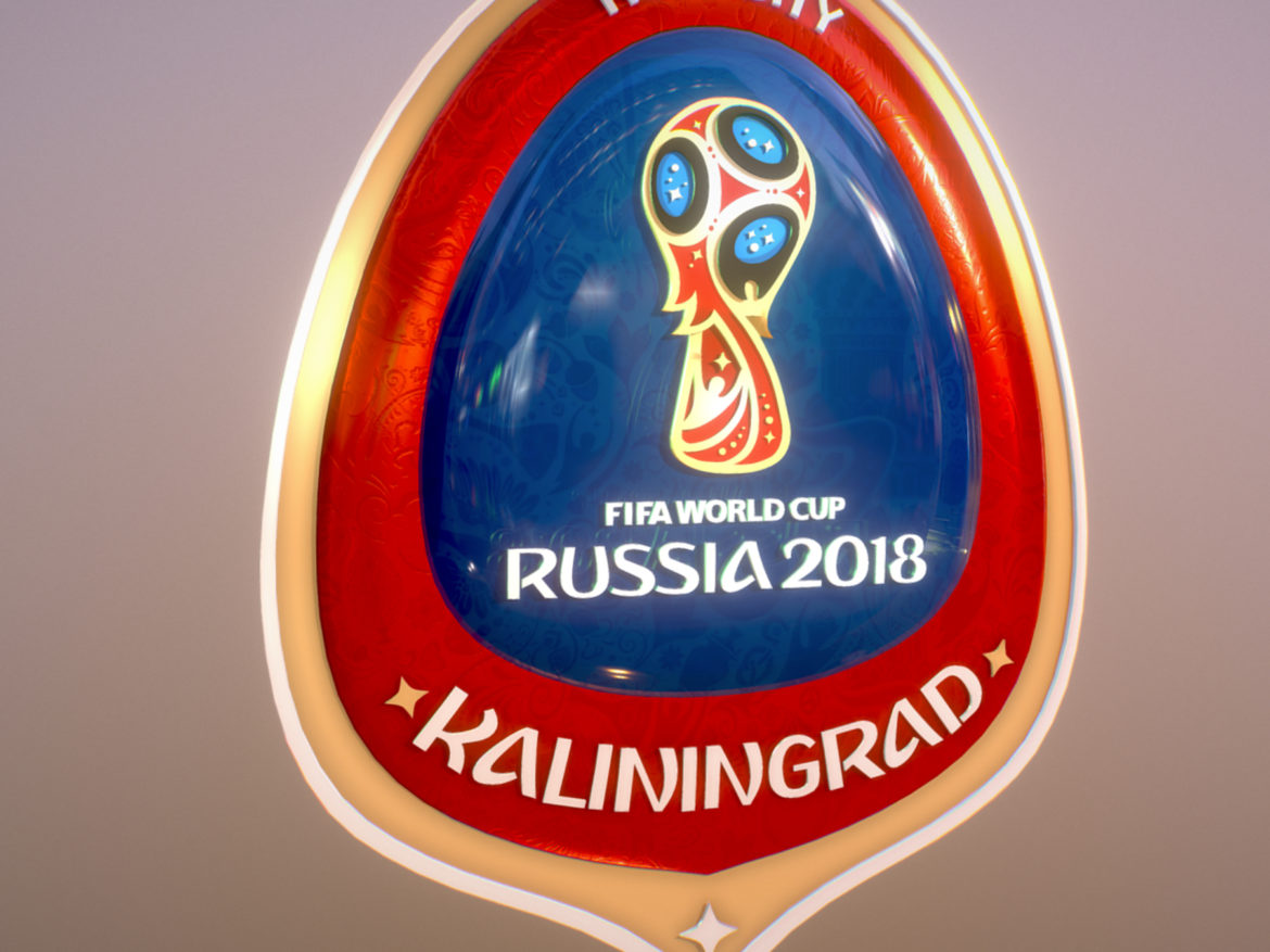 kaliningrad city world cup russia 2018 symbol 3d model max  fbx jpeg jpg ma mb obj 271762