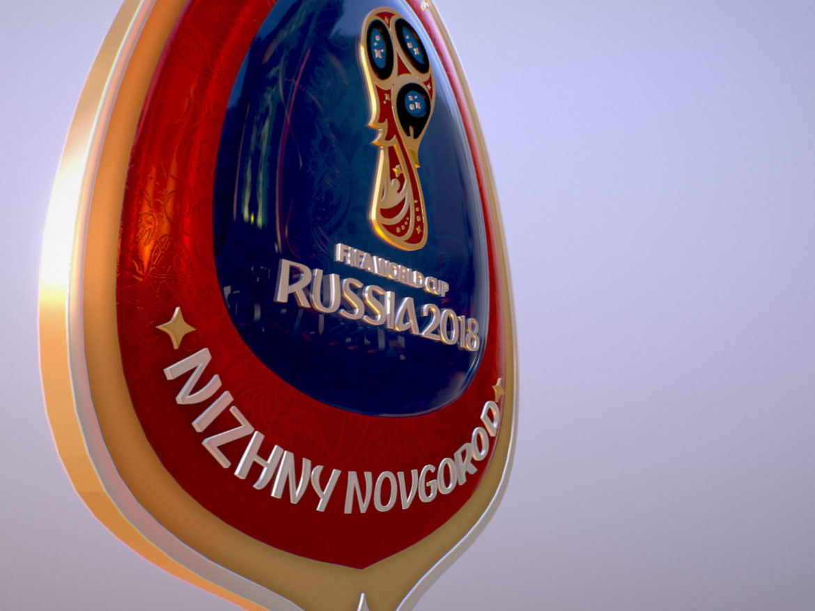 nizhny novgorod host city world cup russia 2018 3d model max  fbx jpeg jpg ma mb obj 271775