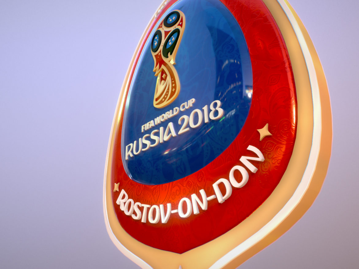rostov on don host city world cup russia 2018 3d model max  fbx jpeg jpg ma mb obj 271794