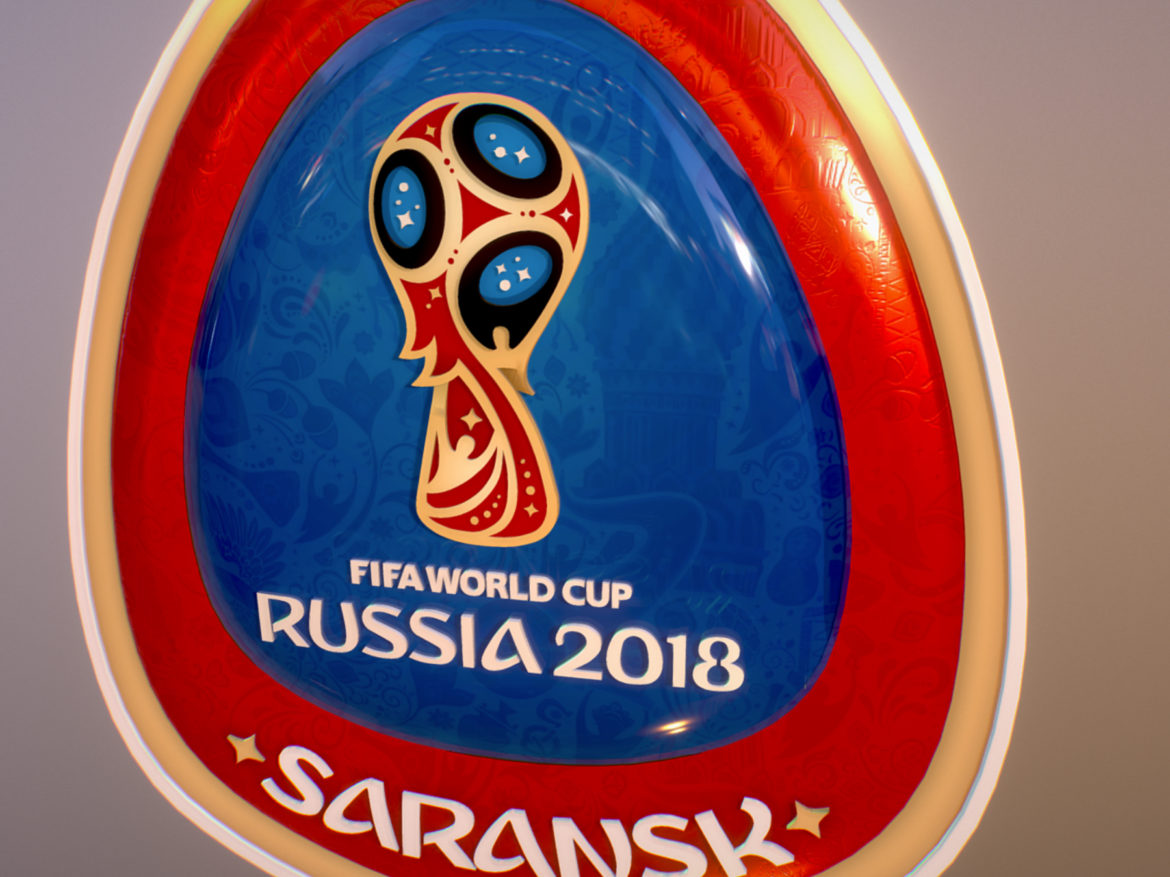 saransk host city world cup russia 2018 symbol 3d model max  fbx cob jpeg jpg ma mb obj 271836