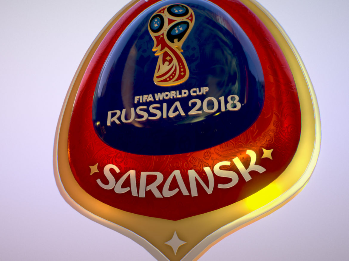 saransk host city world cup russia 2018 symbol 3d model max  fbx cob jpeg jpg ma mb obj 271841