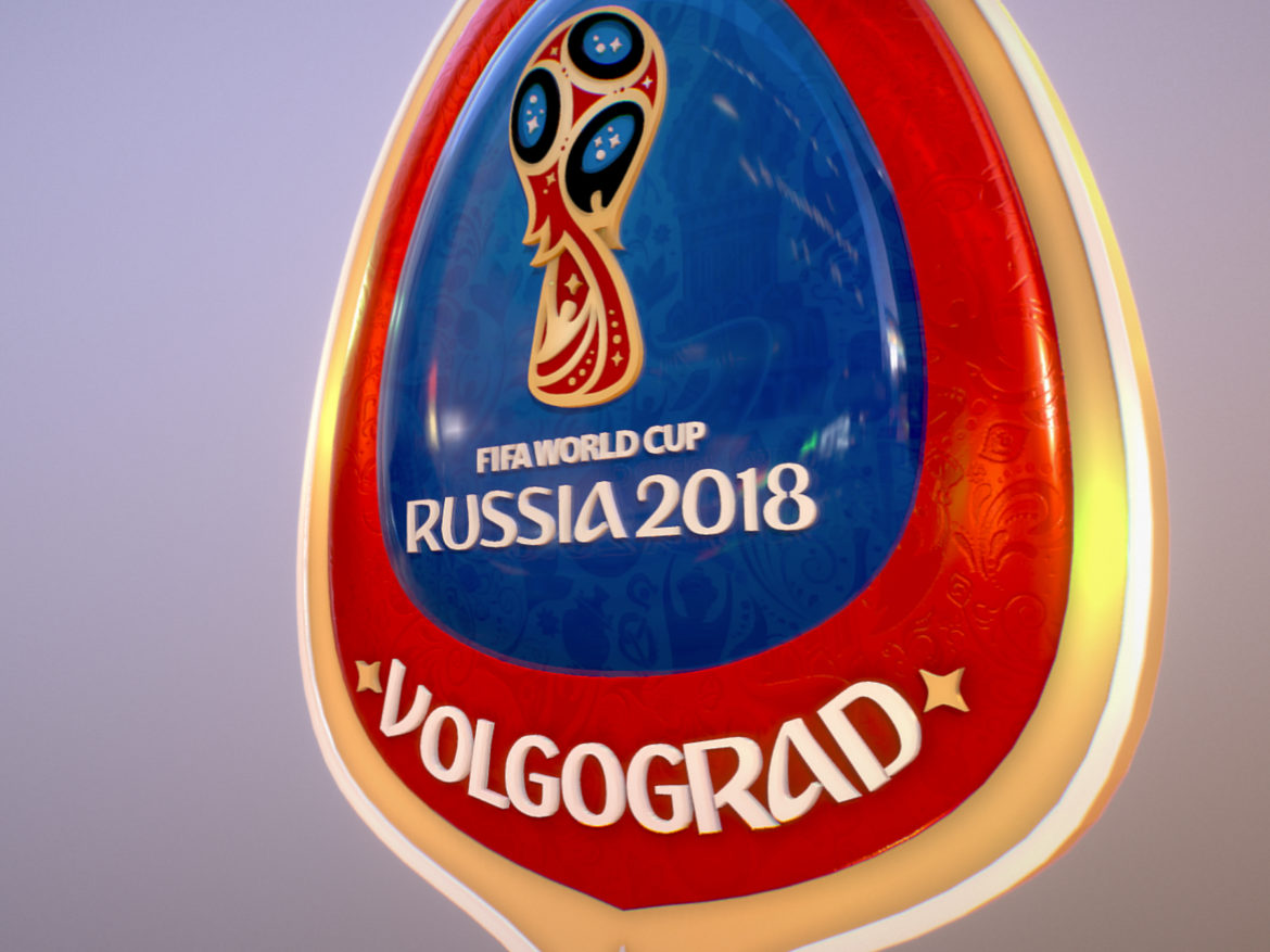 volgograd host city world cup russia 2018 symbol 3d model max  fbx jpeg jpg ma mb obj 271856