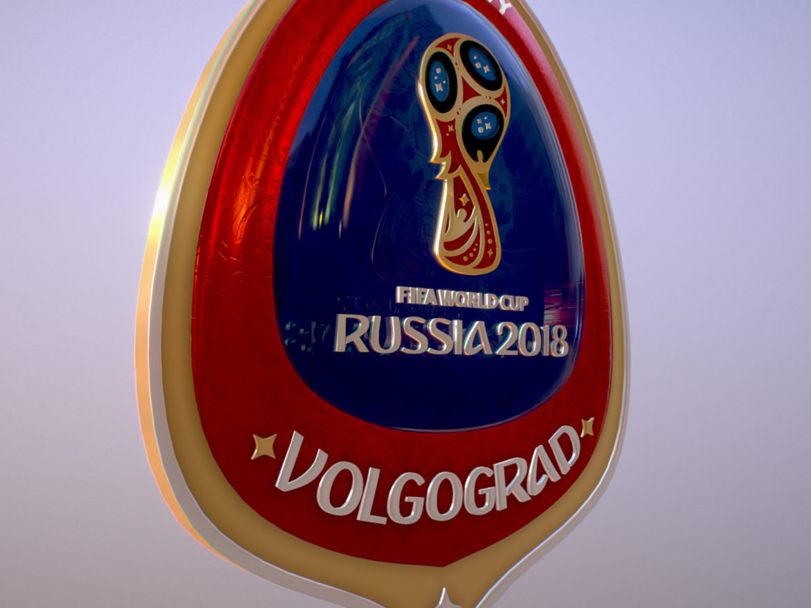 volgograd host city world cup russia 2018 symbol 3d model max  fbx jpeg jpg ma mb obj 271858
