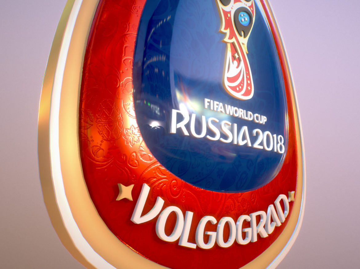 volgograd host city world cup russia 2018 symbol 3d model max  fbx jpeg jpg ma mb obj 271865