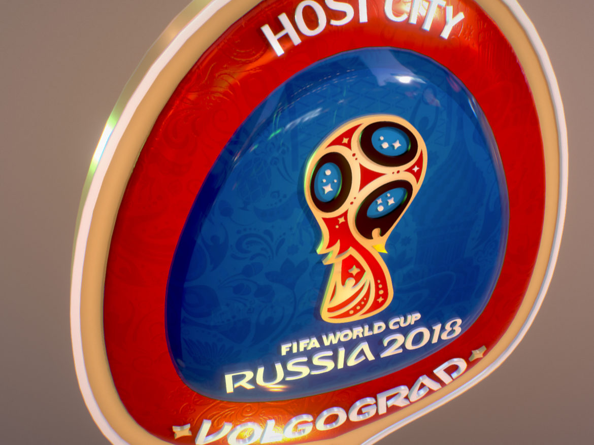 volgograd host city world cup russia 2018 symbol 3d model max  fbx jpeg jpg ma mb obj 271866