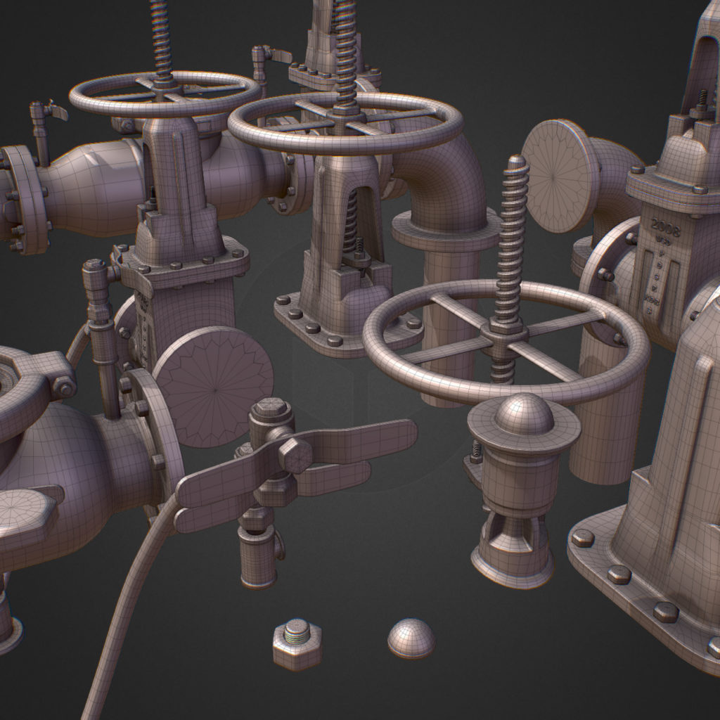 Poly Backflow Dark Shark Low Polygon 3D Model - FlatPyramid