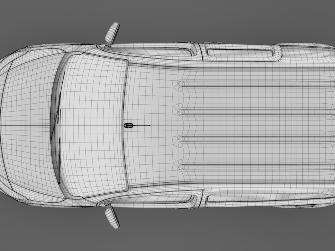 Mercedes Benz Citan Van L2 2017 3D Model - FlatPyramid