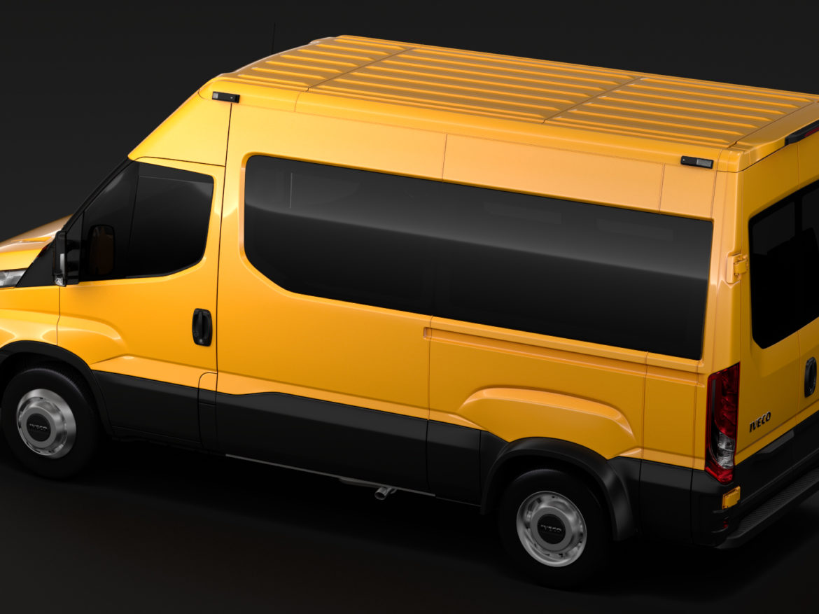 iveco daily minibus l2h2 2014-2016 3d model fbx c4d lwo ma mb hrc xsi obj 275925