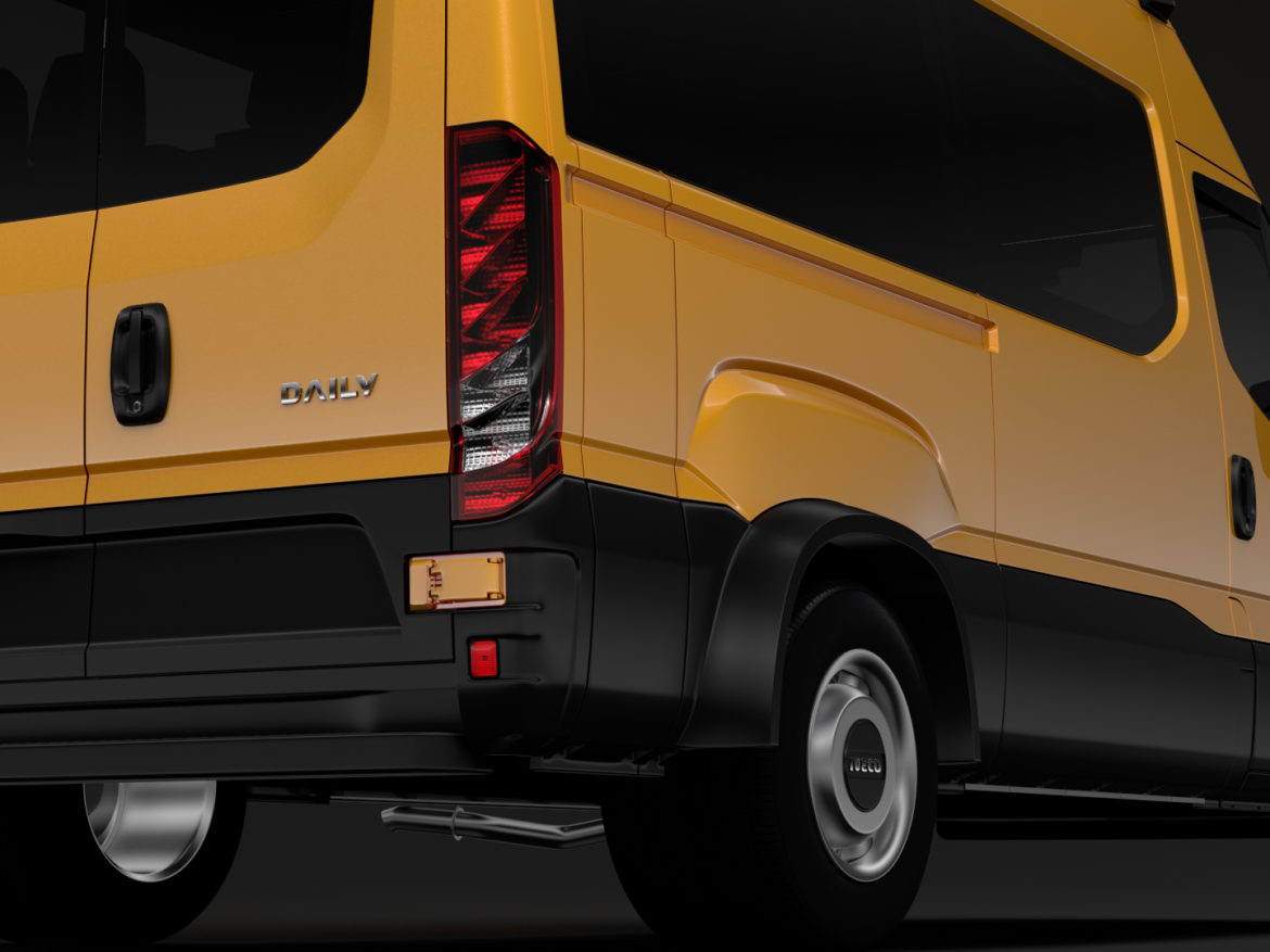 iveco daily minibus l2h2 2014-2016 3d model fbx c4d lwo ma mb hrc xsi obj 275926