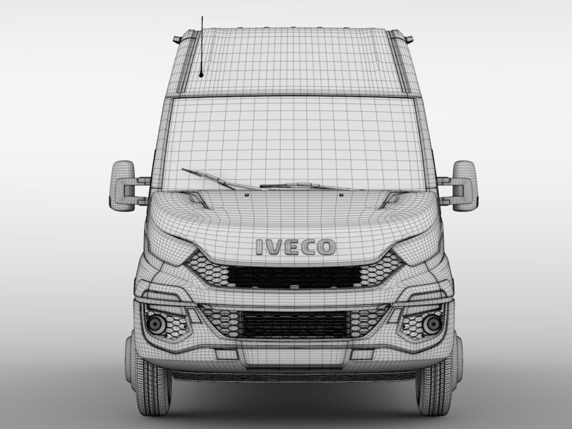 iveco daily minibus l2h2 2014-2016 3d model fbx c4d lwo ma mb hrc xsi obj 275934