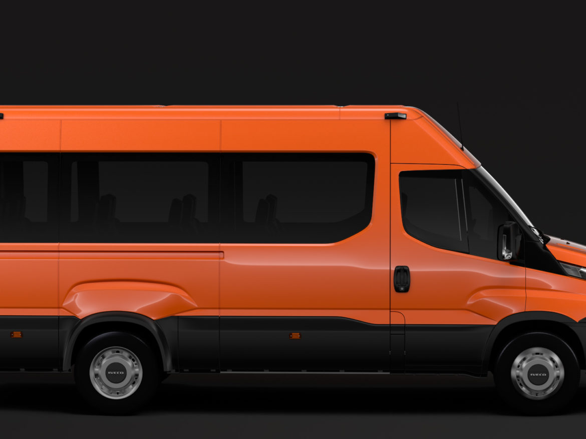 iveco daily minibus l3h2 2014-2016 3d model max fbx c4d lwo ma mb hrc xsi obj 276049