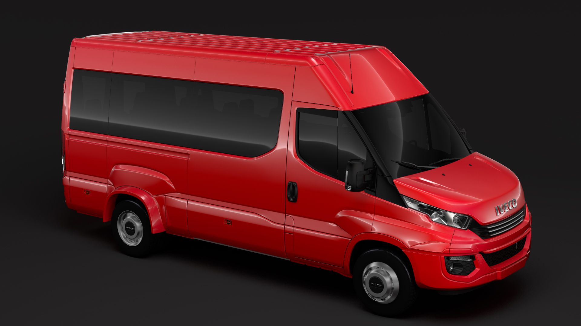 Minibus 3D Model