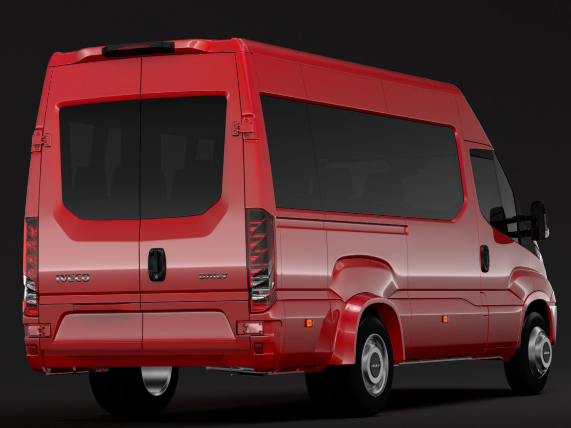 iveco daily minibus l3h2 2017 3d model max fbx c4d lwo ma mb obj 276087