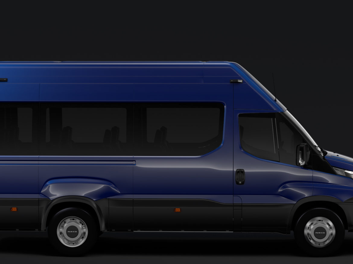 iveco daily minibus l3h3 2014 2016 3d model max fbx c4d lwo ma mb hrc xsi obj 276119