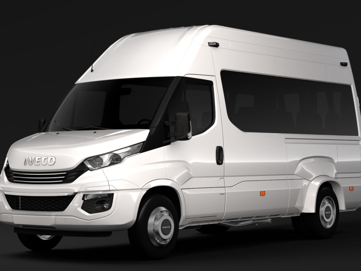 iveco daily minibus l3h3 2017 3d model max fbx c4d lwo ma mb hrc xsi obj 276140