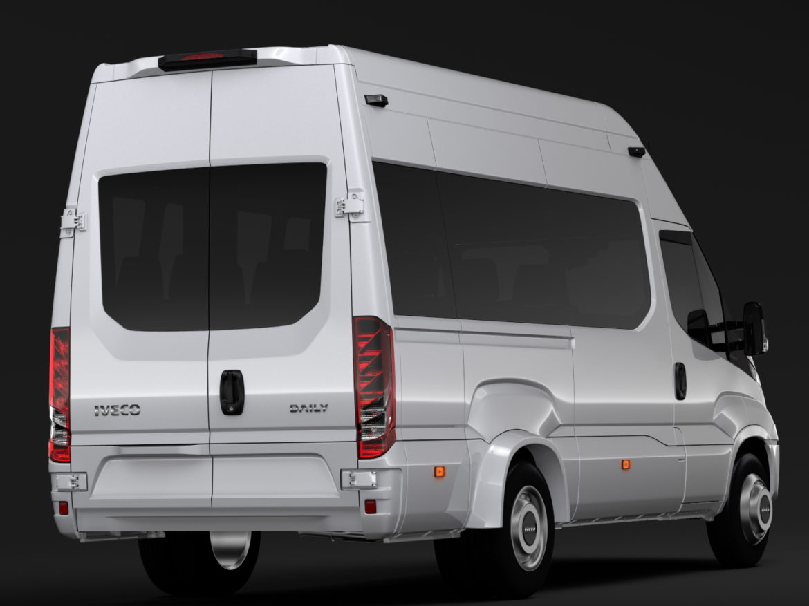 iveco daily minibus l3h3 2017 3d model max fbx c4d lwo ma mb hrc xsi obj 276146