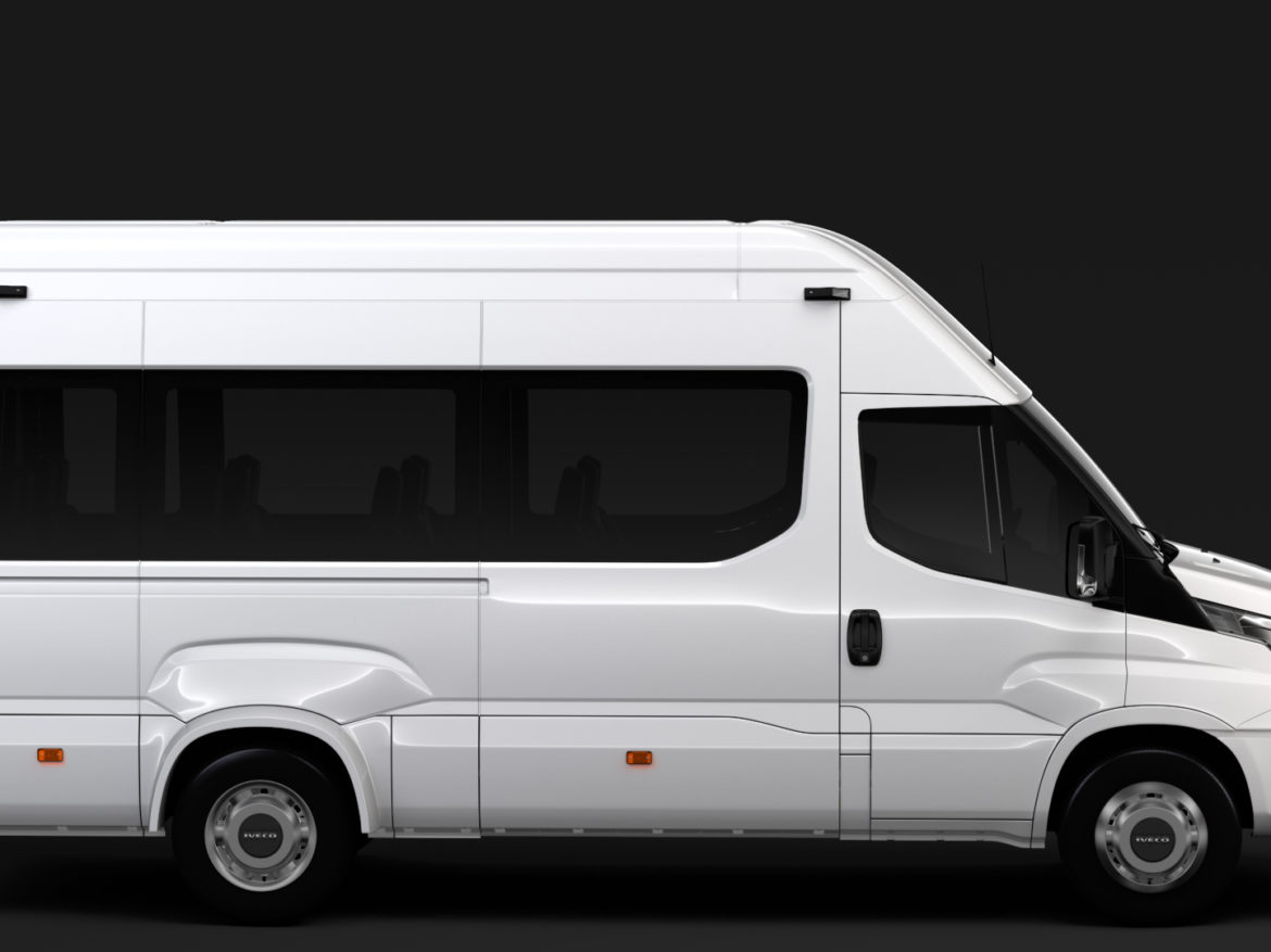 iveco daily minibus l3h3 2017 3d model max fbx c4d lwo ma mb hrc xsi obj 276150