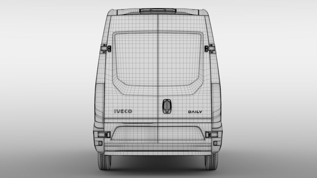 Iveco Daily Van L2H2 2014-2016 3D Model - FlatPyramid